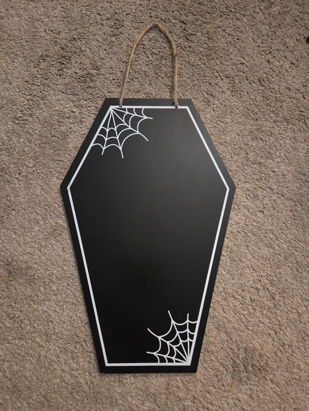 Coffin Chalk Board